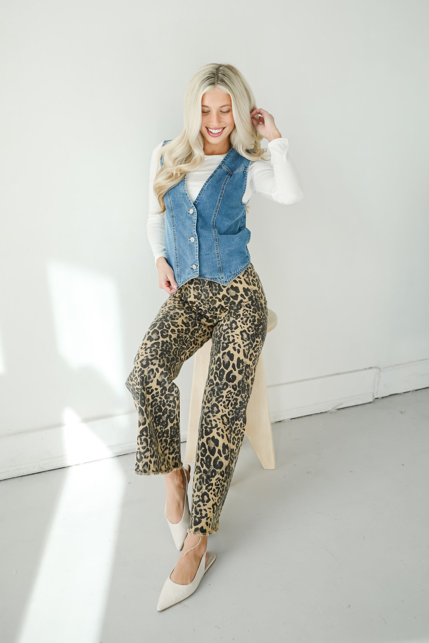 leopard pants