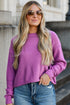 Purple Oversized Sweater