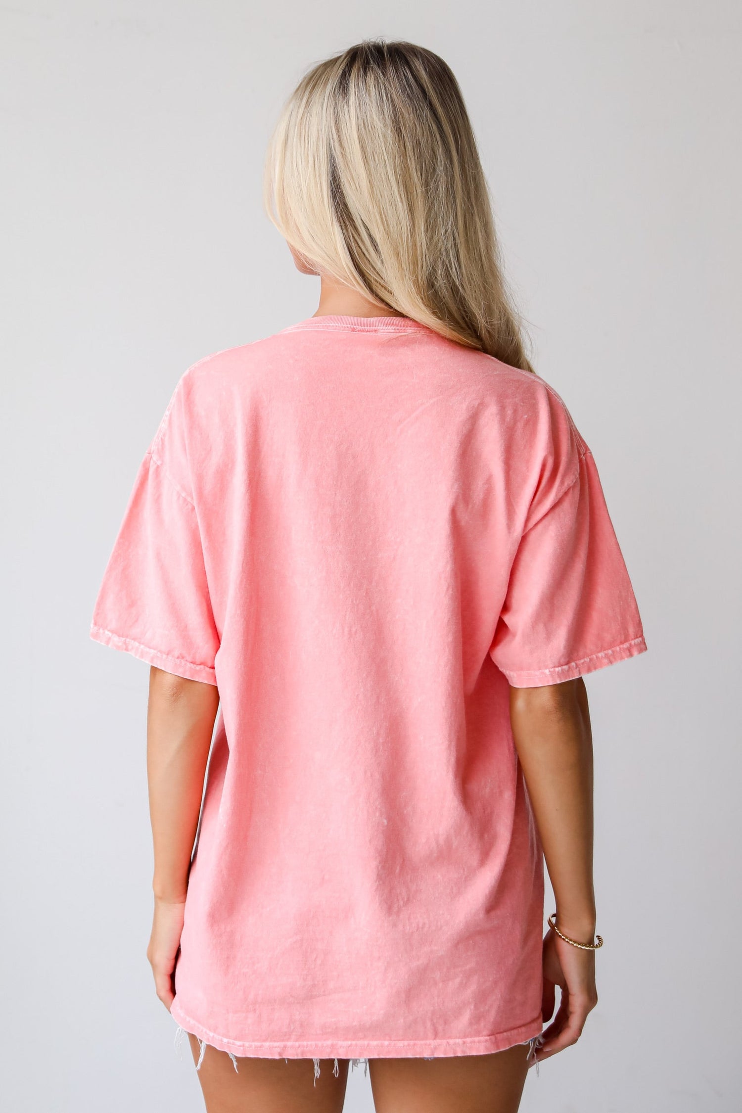 Monterey Beach Volleyball Coral Graphic Tee