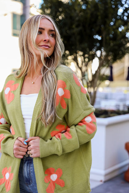 Floral Cardigan