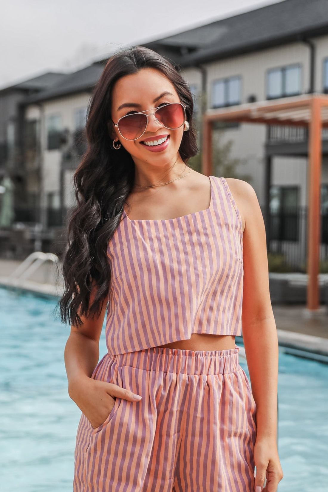 Pretty Perfect Striped Tank