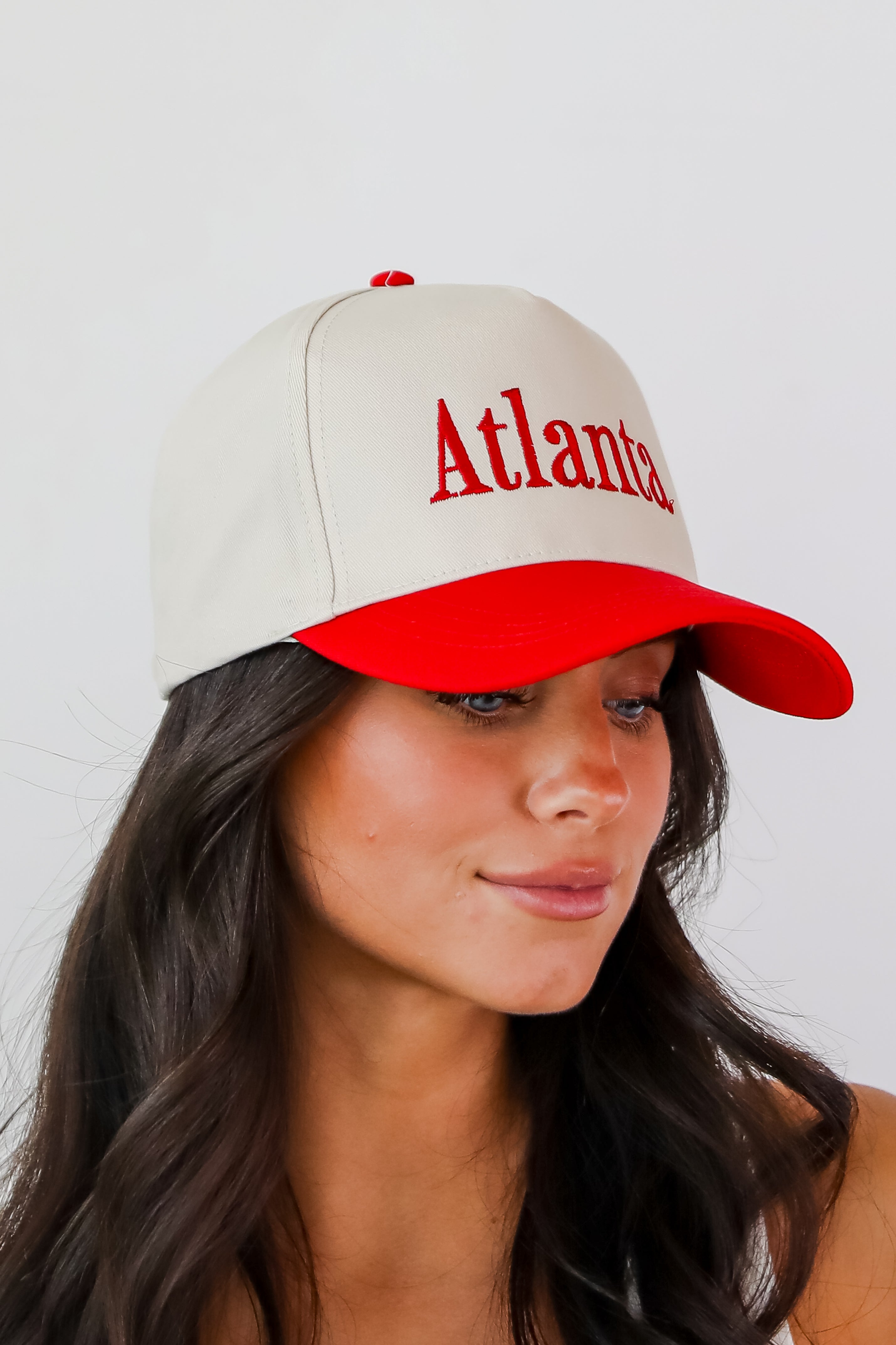 Atlanta Color Block Embroidered Hat