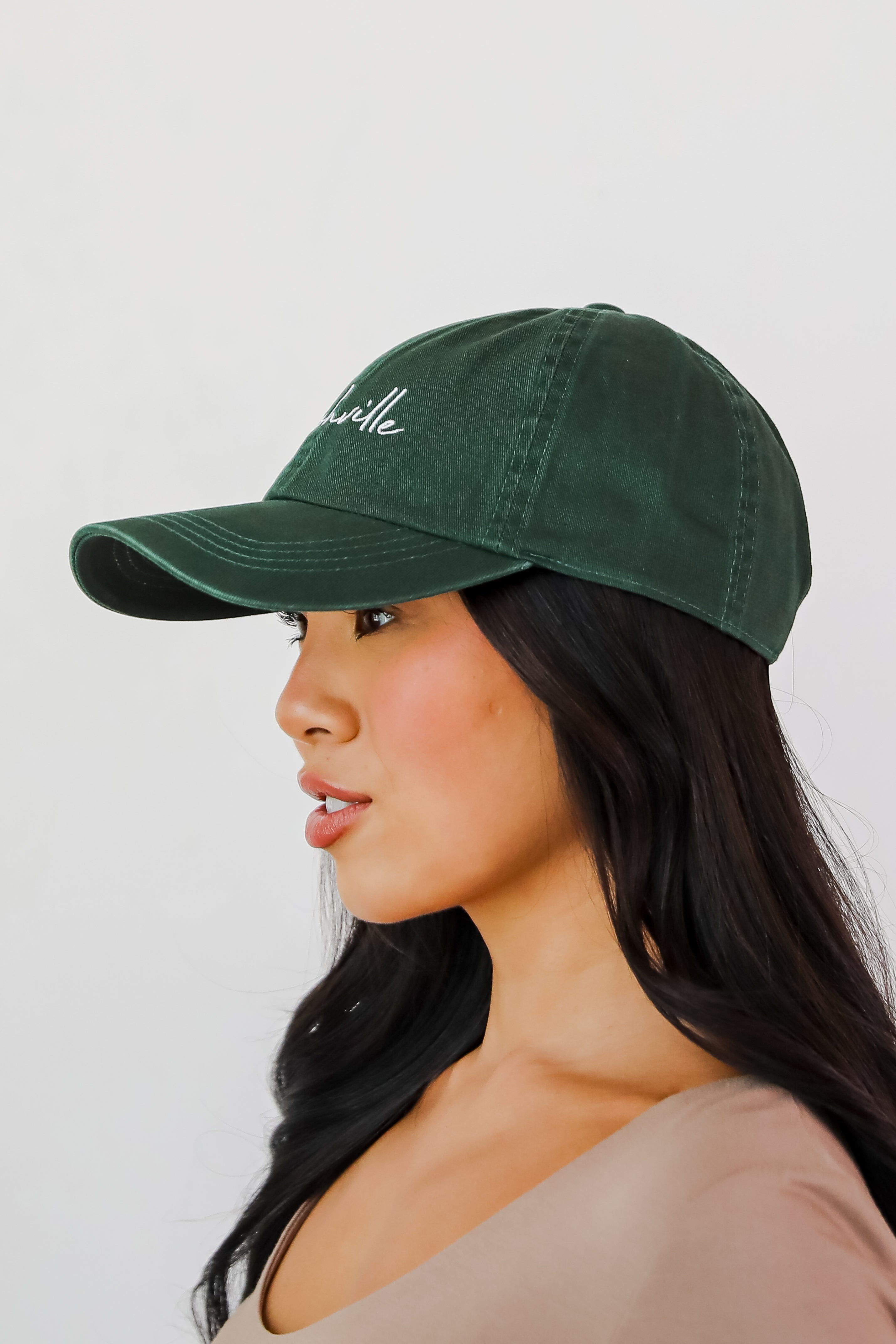 Nashville Script Embroidered Hat