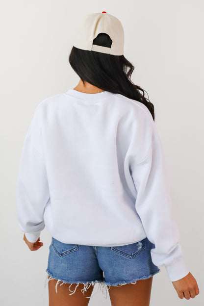 White Georgia Sweatshirt