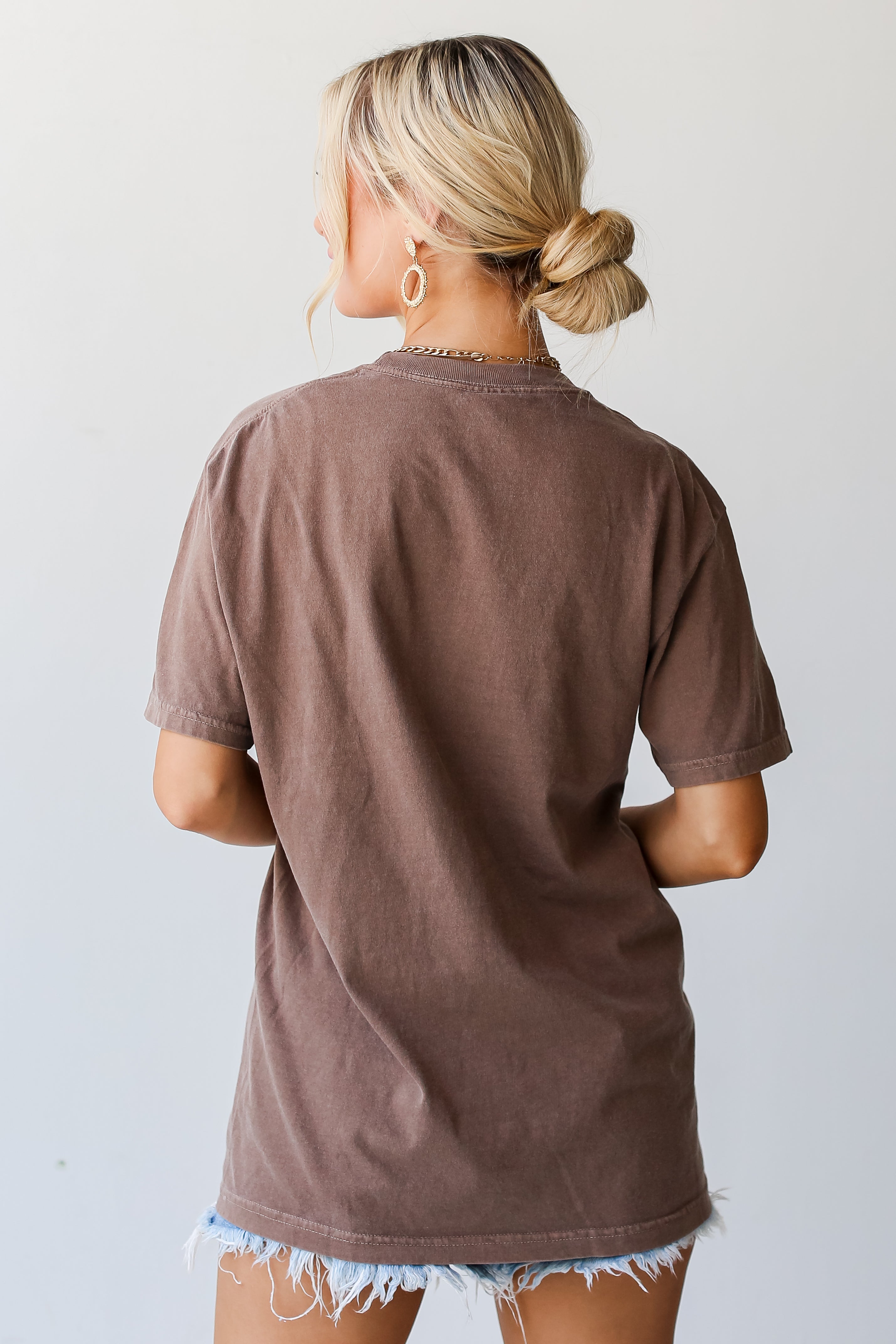 Brown Alpharetta Georgia Tee back view