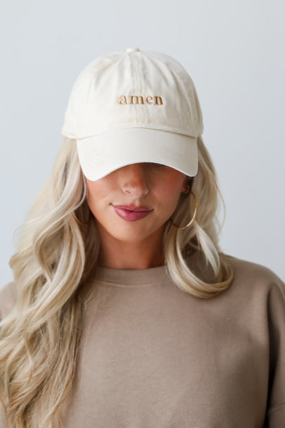 Amen Embroidered Hat