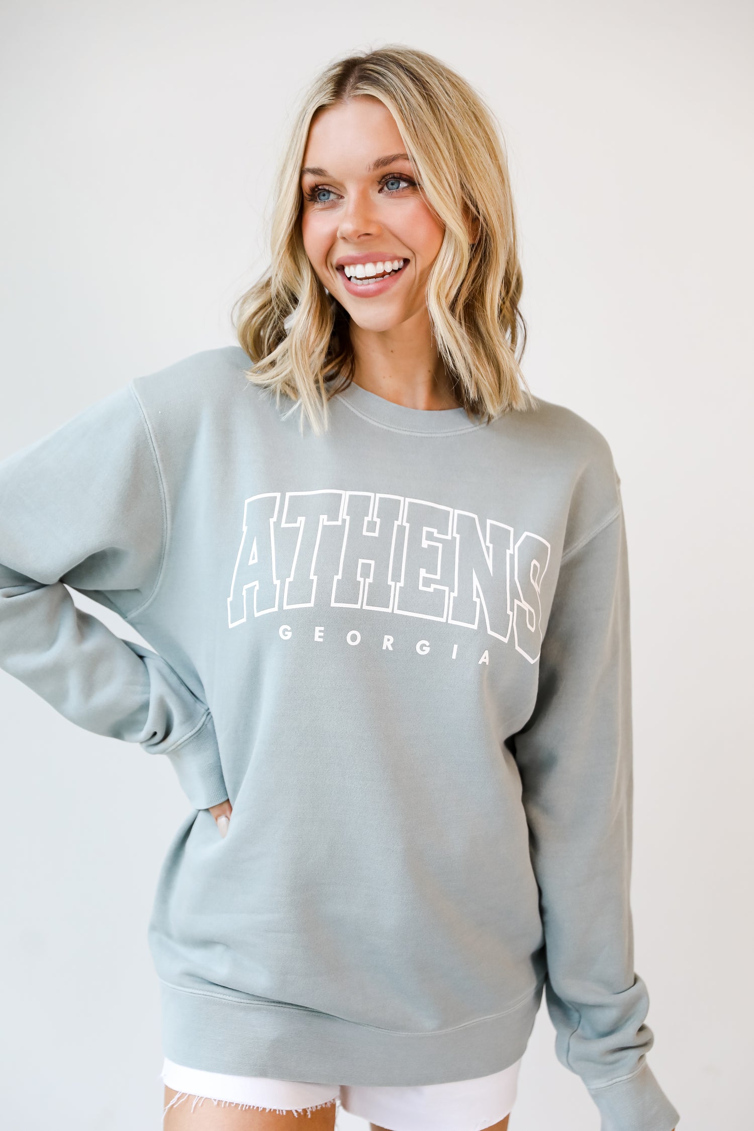 Sage Athens Georgia Pullover