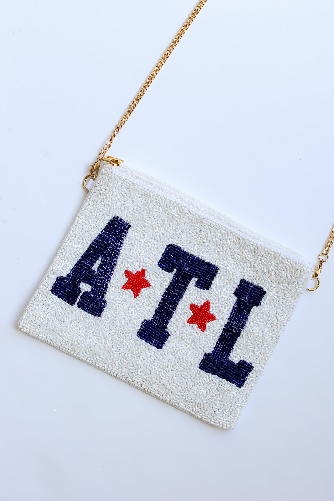 ATL Star Beaded Crossbody Bag