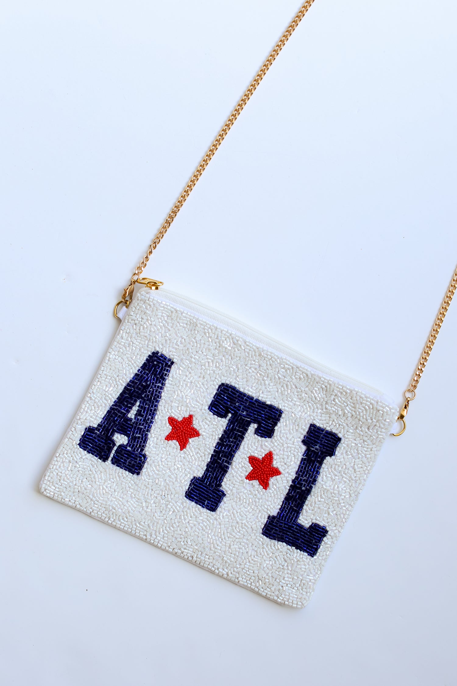 ATL Star Beaded Crossbody Bag