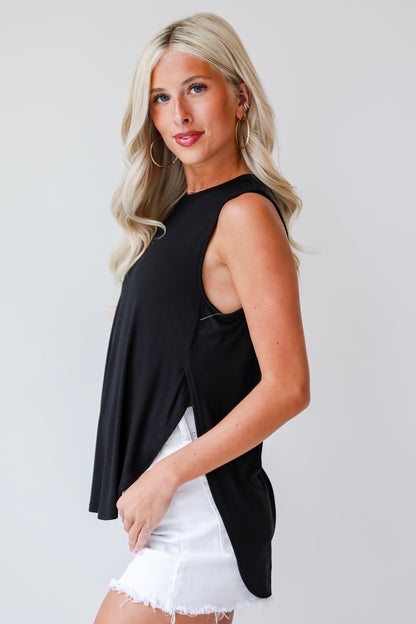 basic black Tank