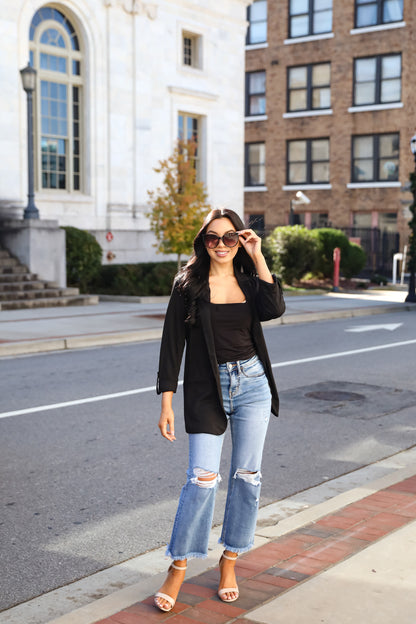 Major Confidence Black Blazer