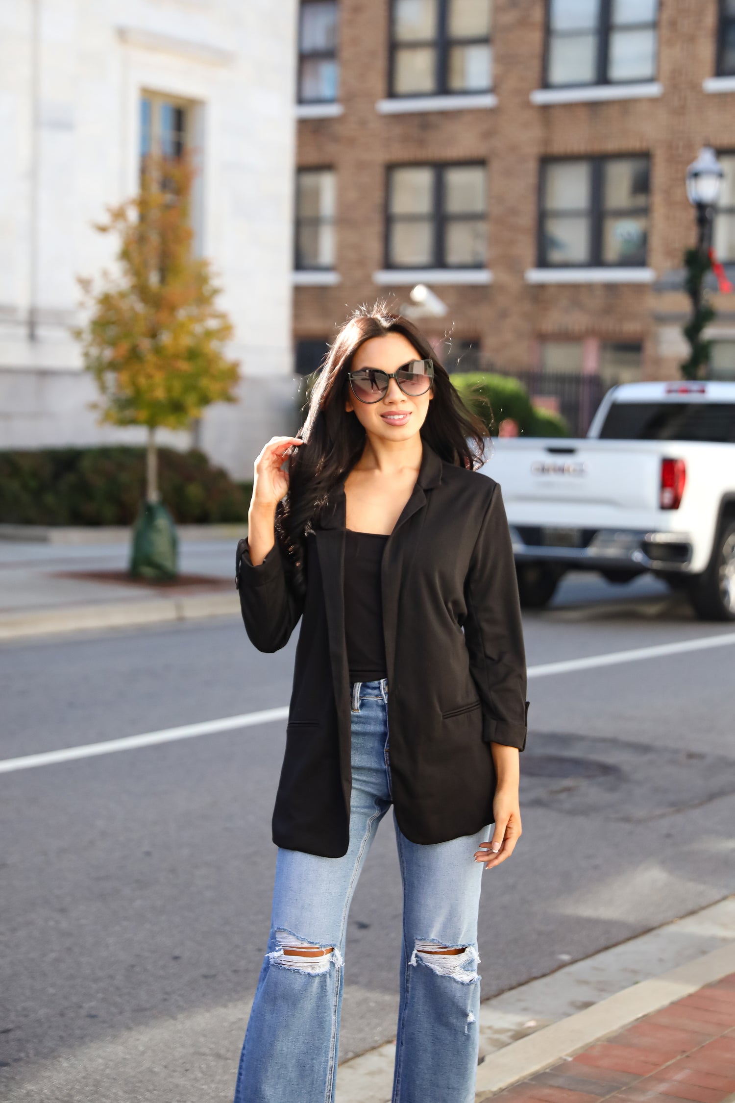 Major Confidence Black Blazer