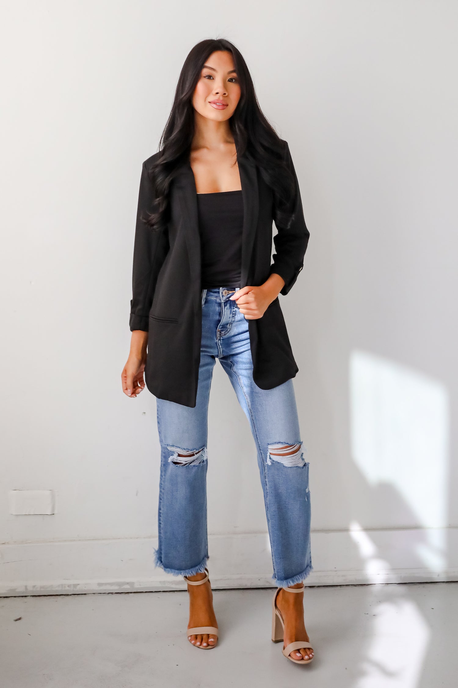 Major Confidence Black Blazer