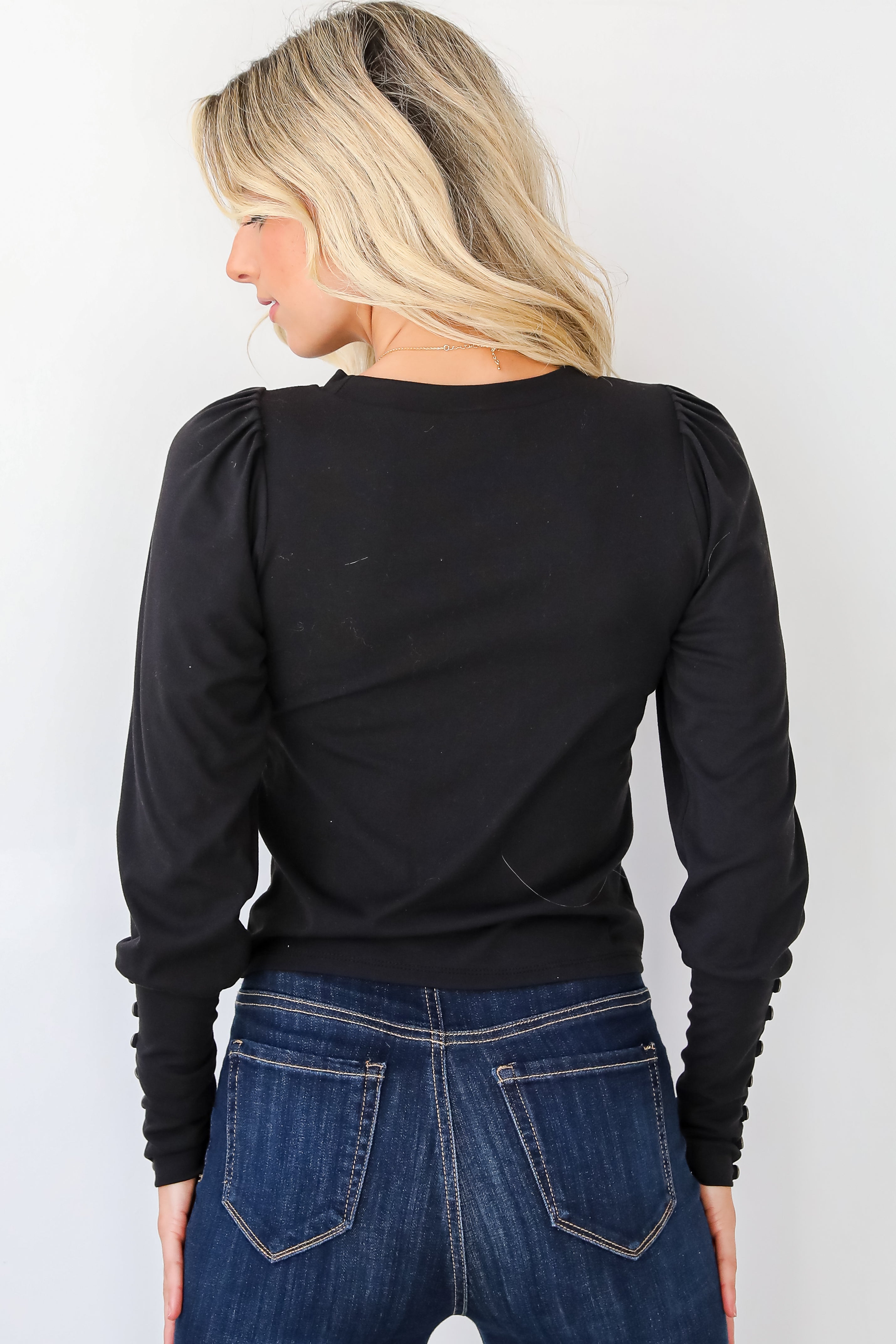 Luxury Sweetness Black Knit Top