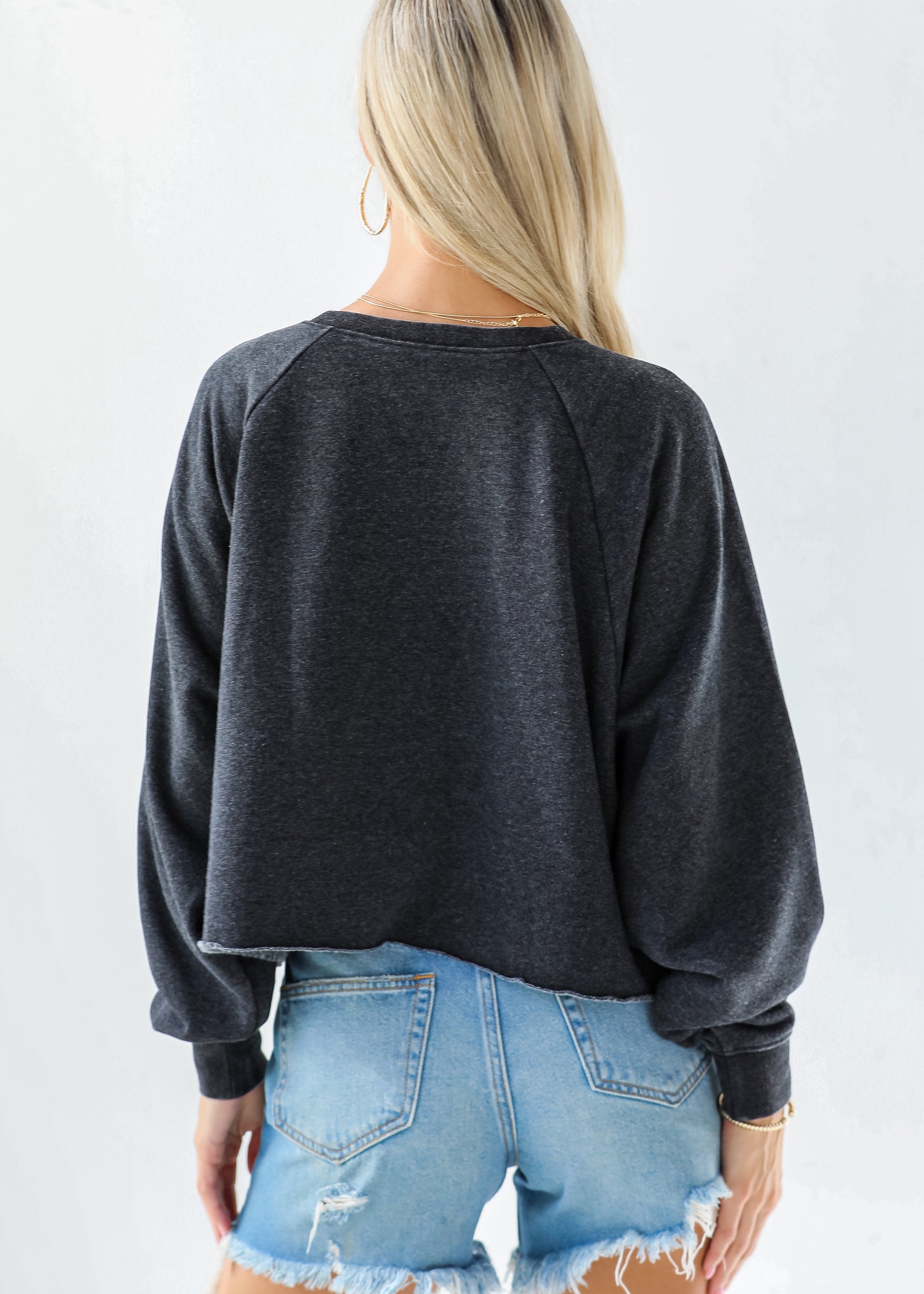 Coveted Ease Cropped Pullover