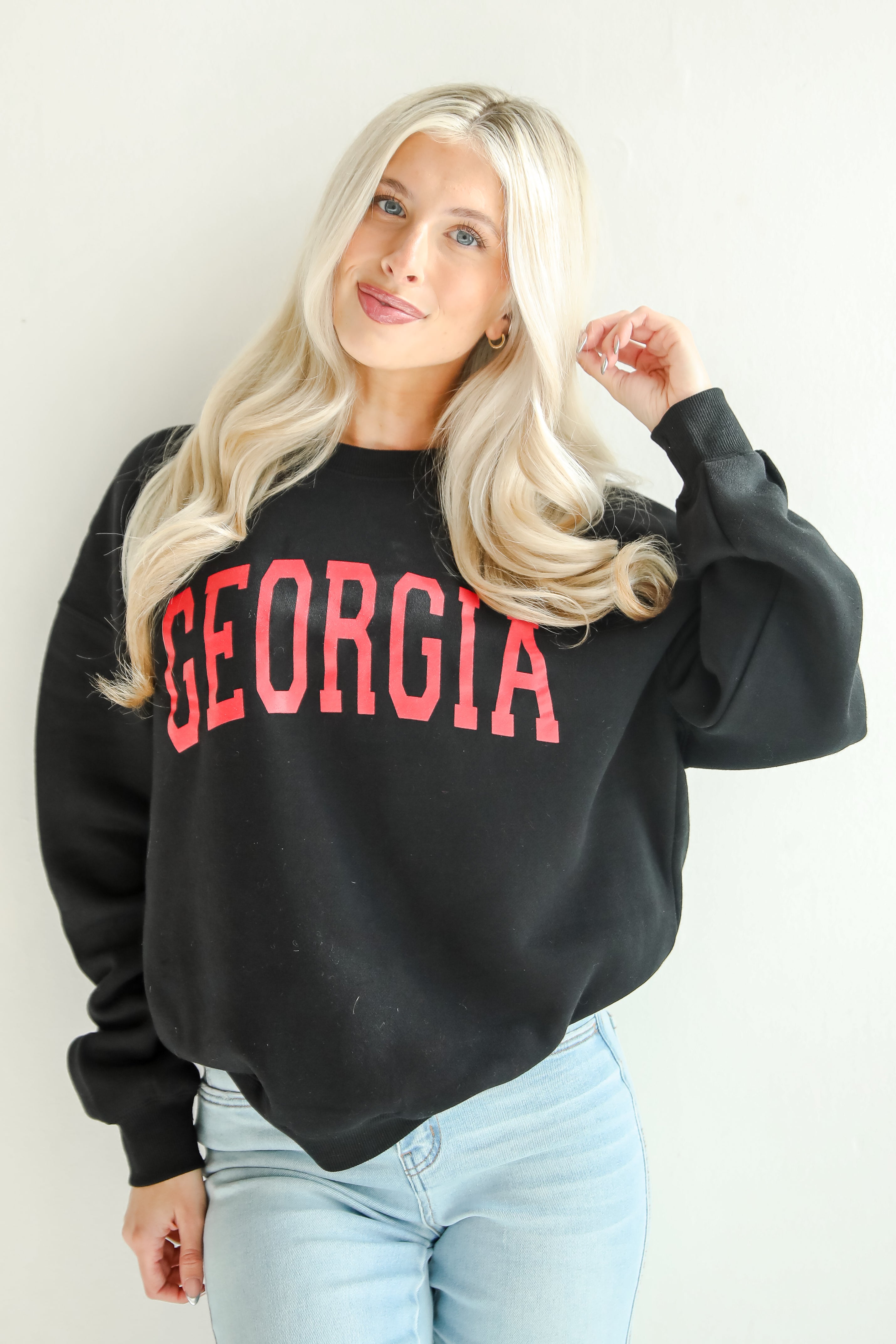 Black Georgia Sweatshirt