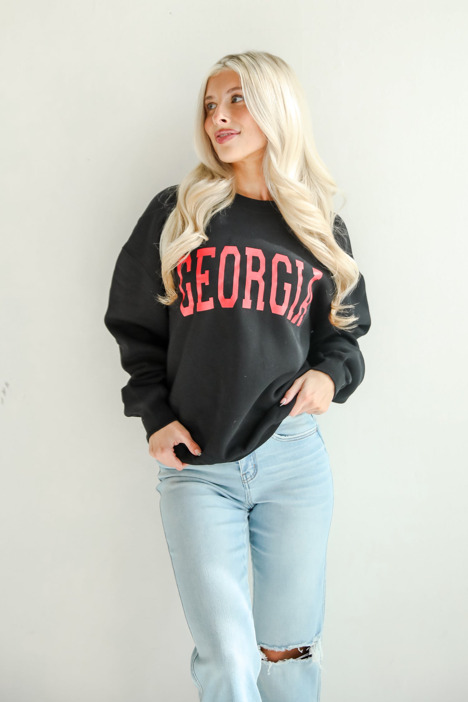 Black Georgia Sweatshirt