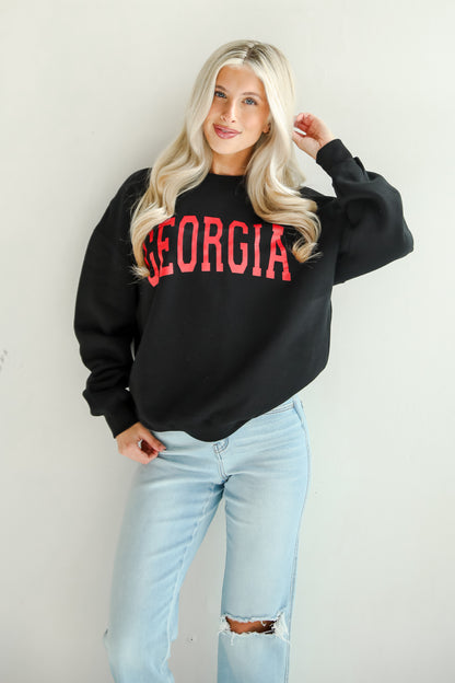 Black Georgia Sweatshirt