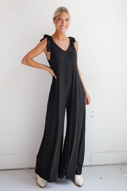 Stylish Decision Black Wide Leg Jumpsuit