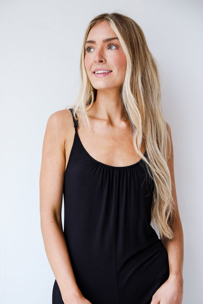 basic Black Jumpsuit