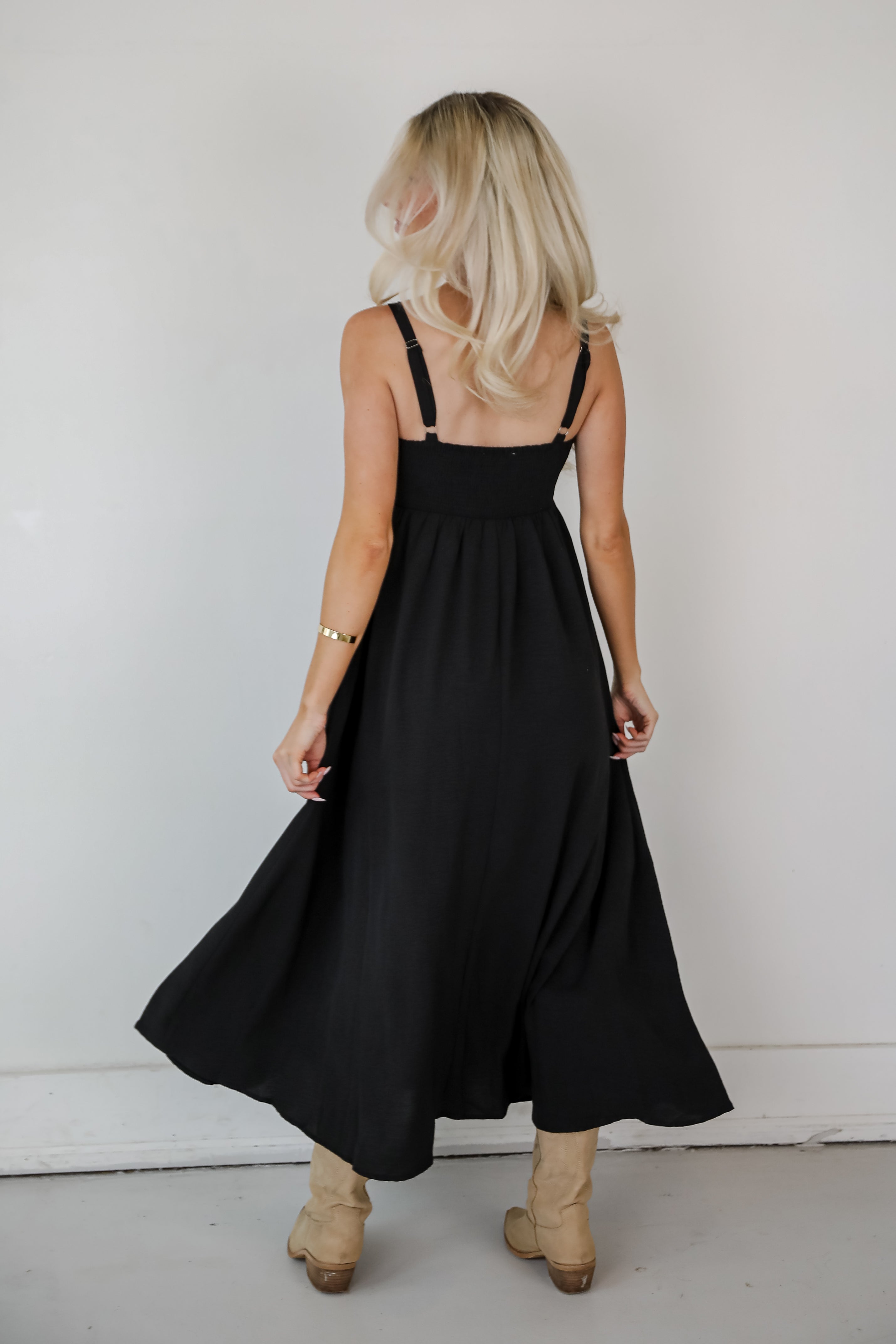 Your Only Darling Black Maxi Dress