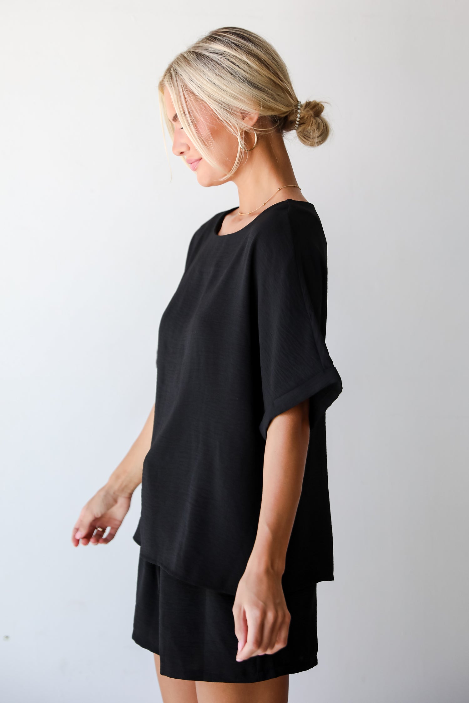 Unforgettable Beauty Black Blouse