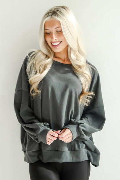 Leisure Essential Oversized Pullover