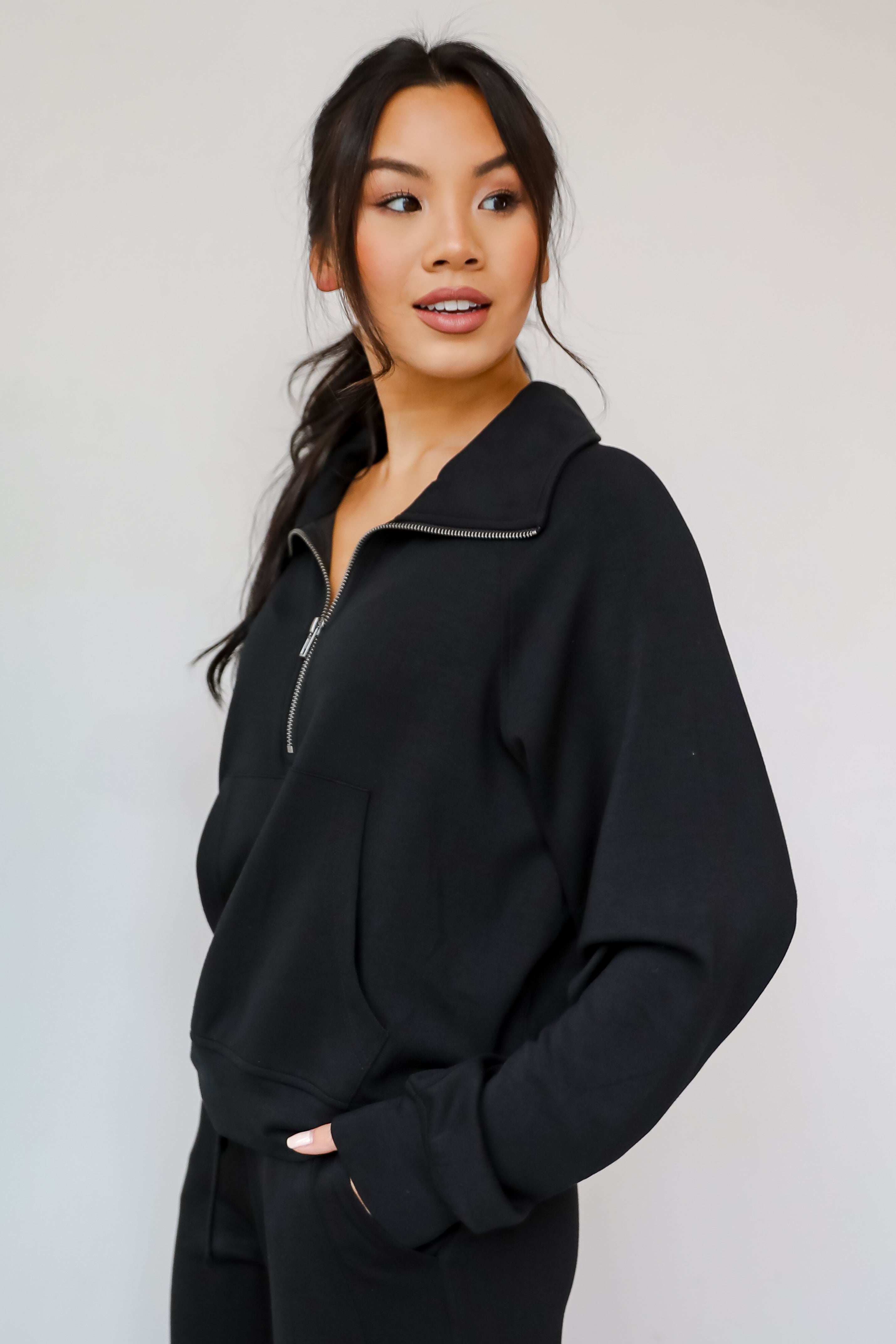 Essential Comfort Quarter Zip Pullover