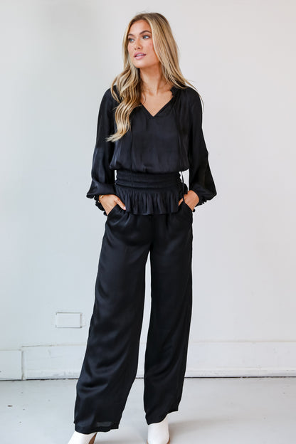 cute black pants for women