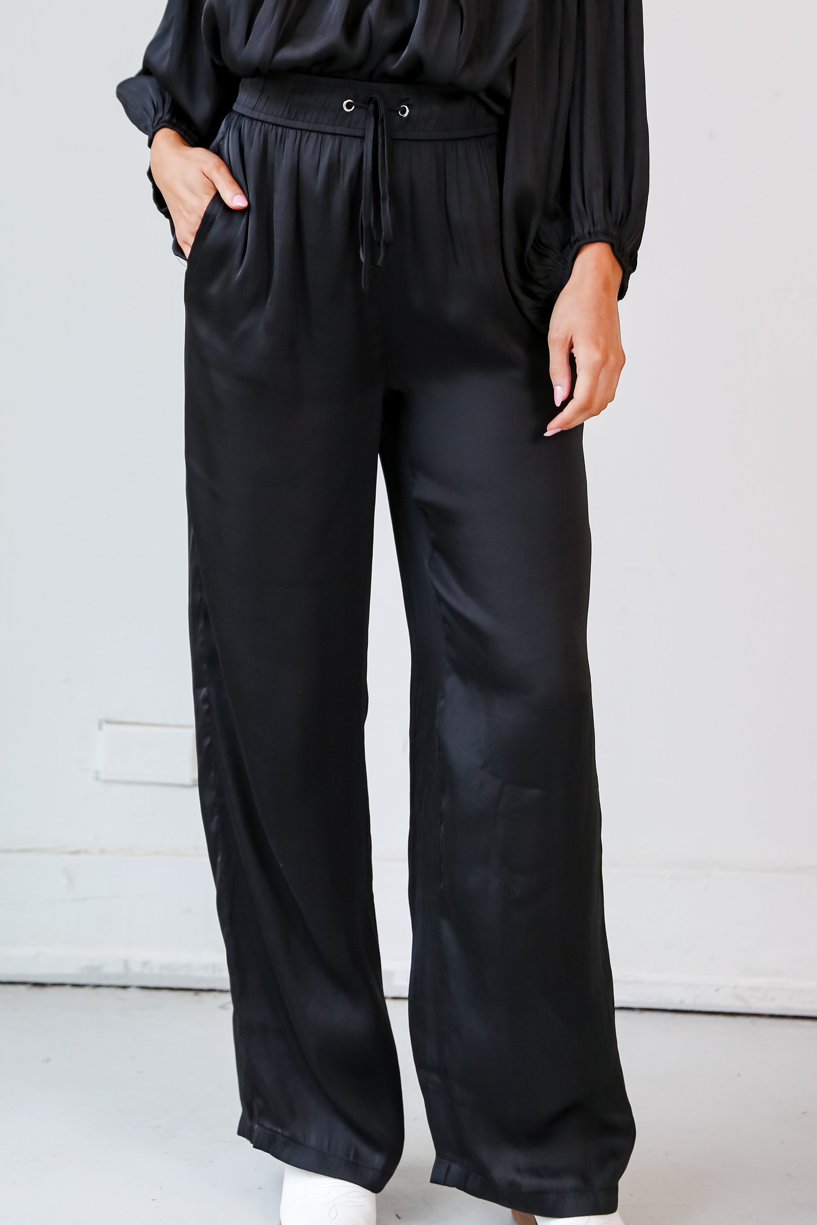 flowy black pants