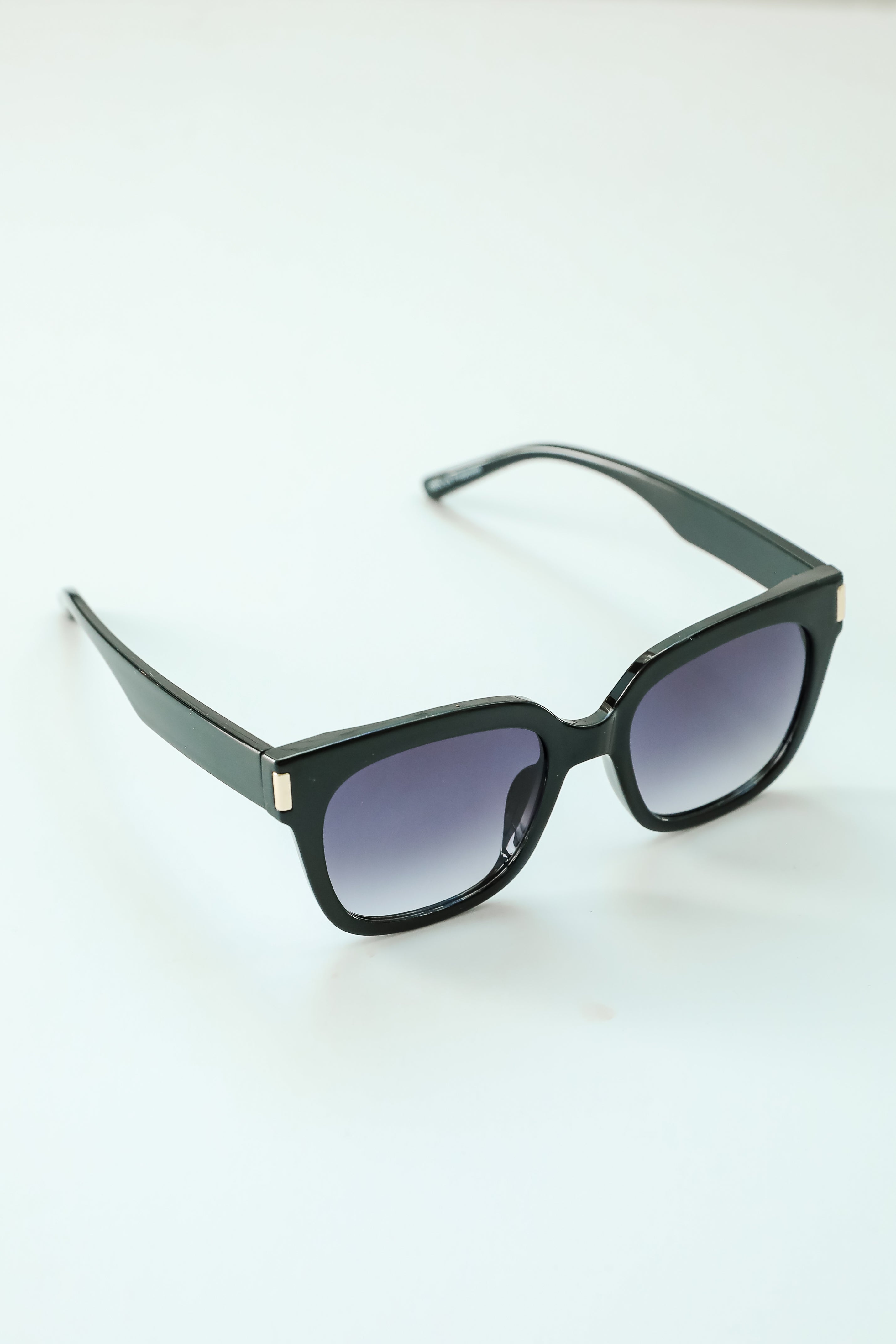 Icon Ready Black Square Sunglasses