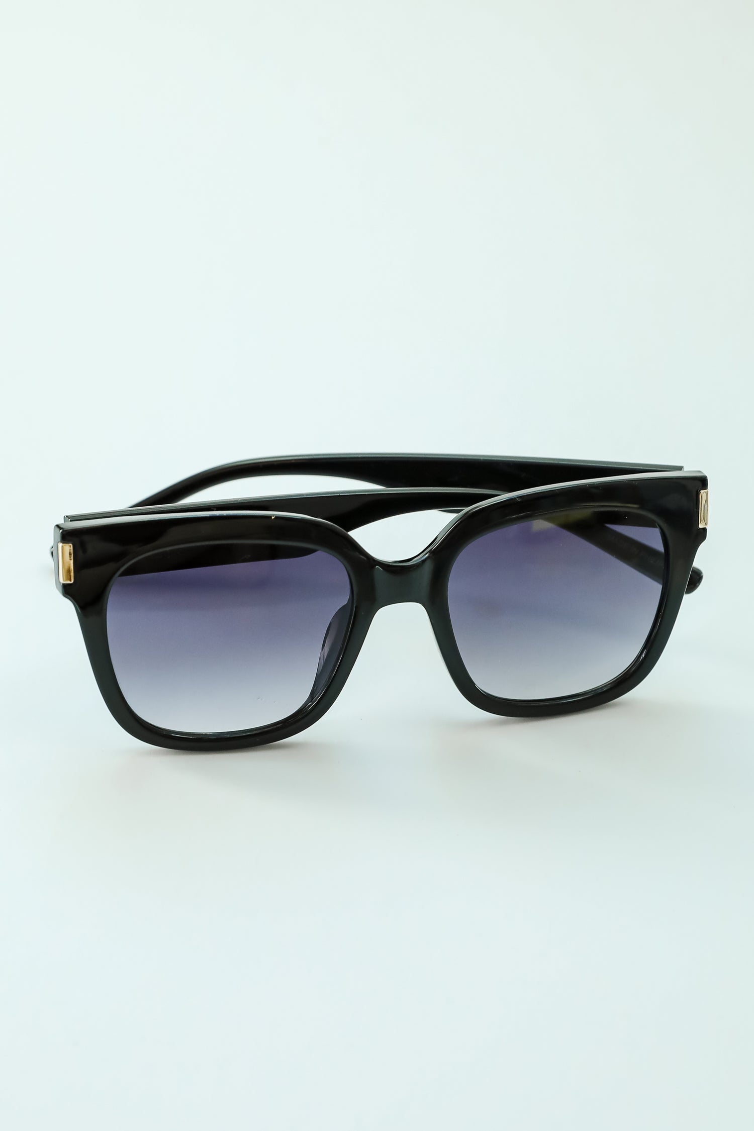 Icon Ready Black Square Sunglasses