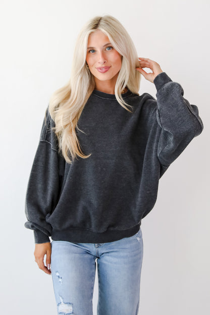 Weekend Chiller Black Sweatshirt