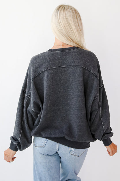 Weekend Chiller Black Sweatshirt