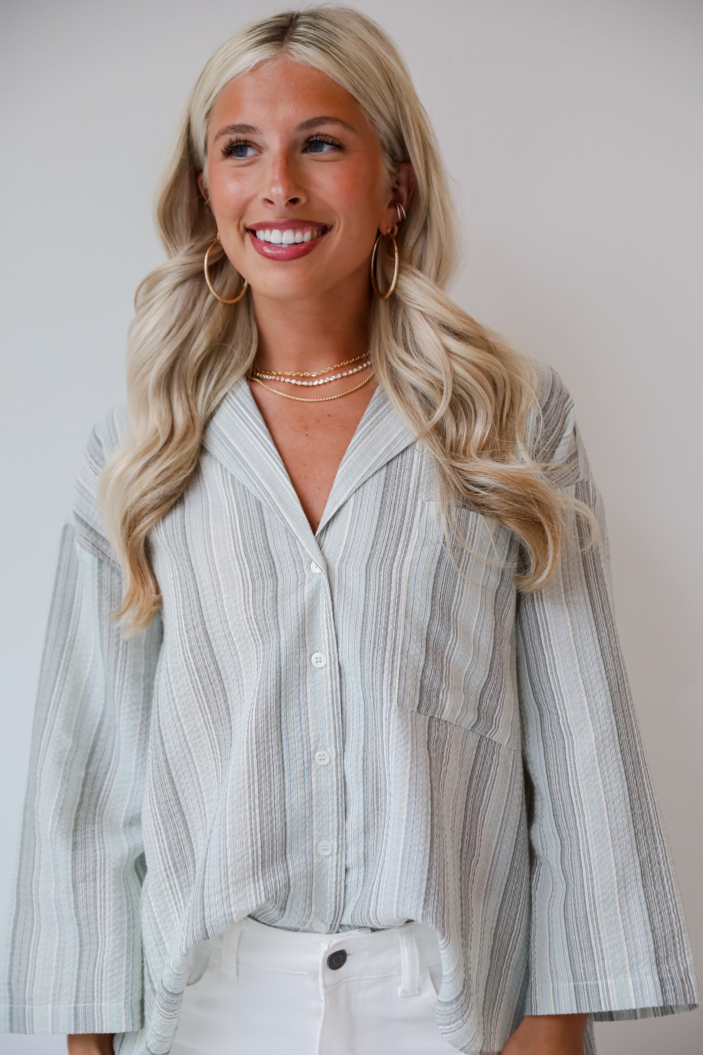 linen blouse