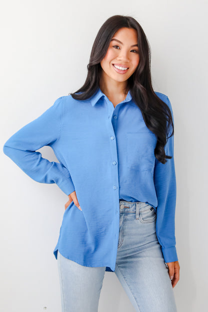 Perfected Sophistication Button-Up Blouse