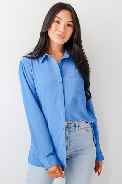 Perfected Sophistication Button-Up Blouse