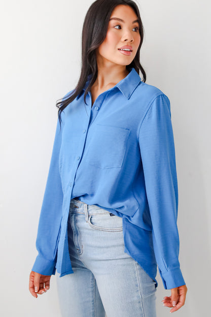 Perfected Sophistication Button-Up Blouse