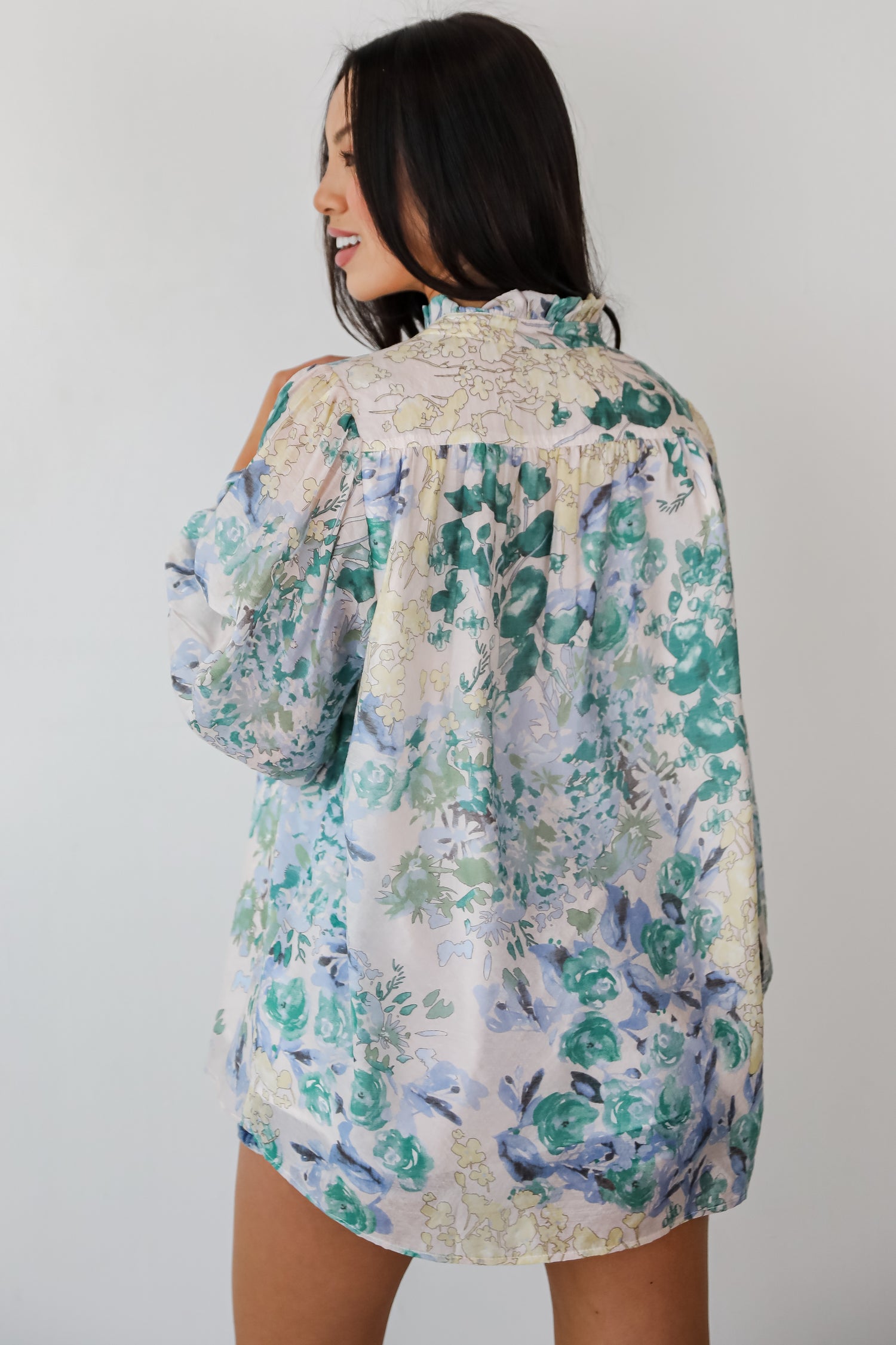 Blooming For Love Floral Blouse