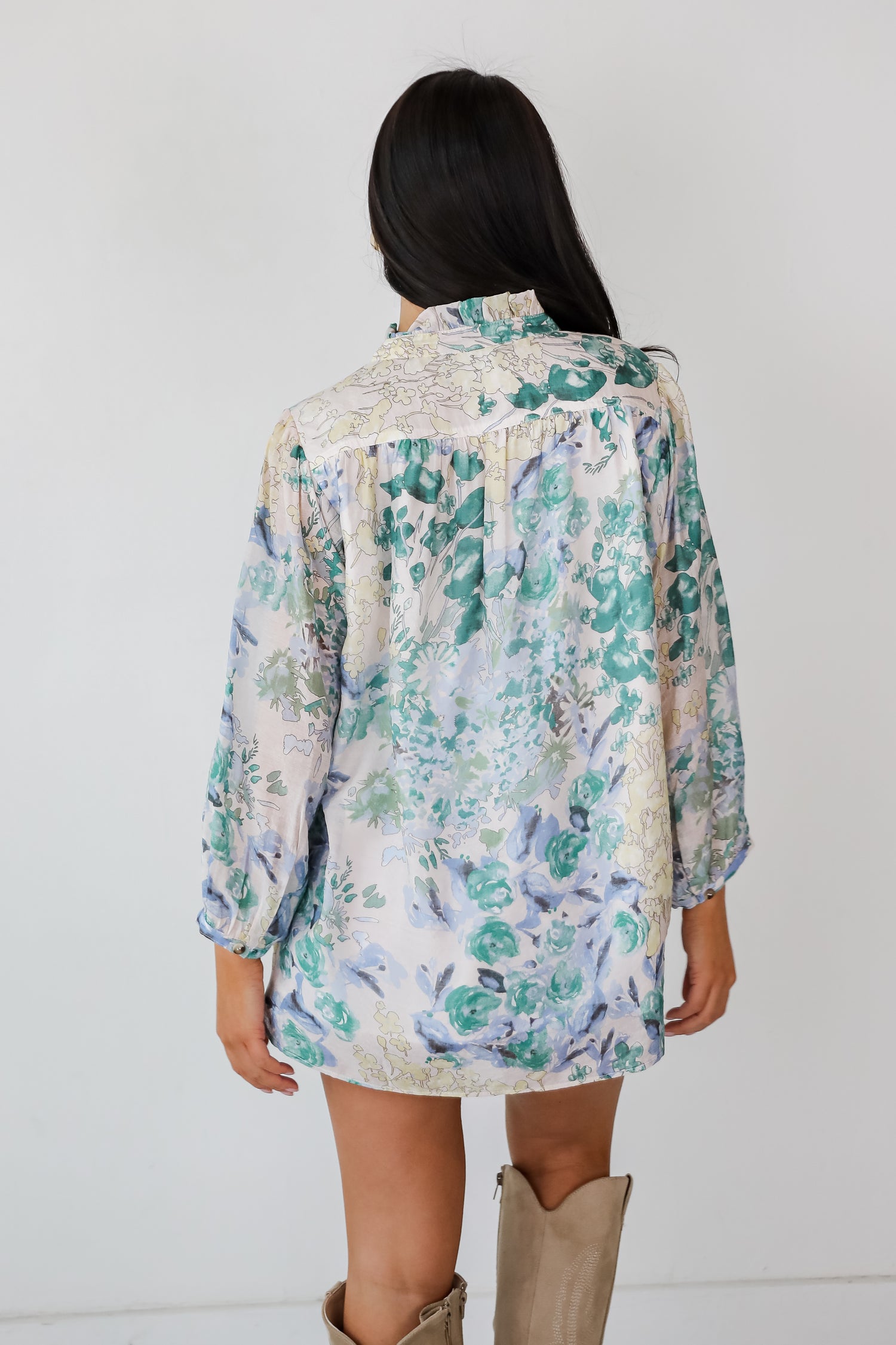 Blooming For Love Floral Blouse