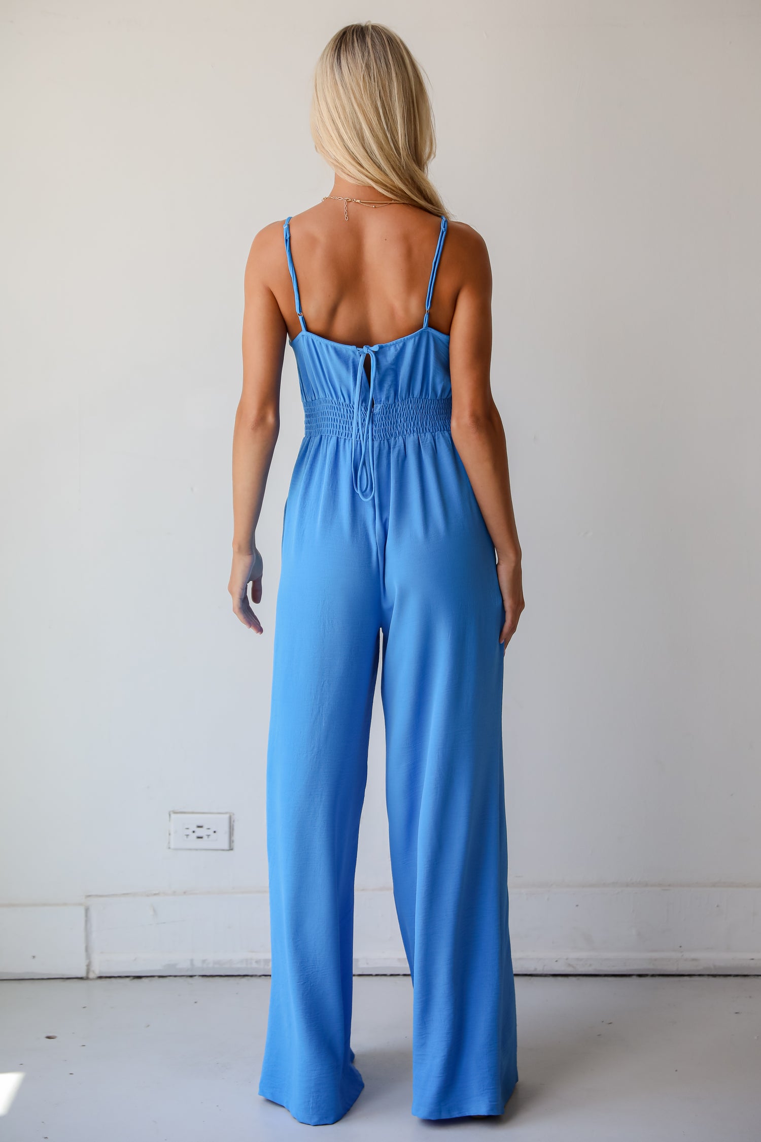 Cheerful Sweetie Blue Jumpsuit