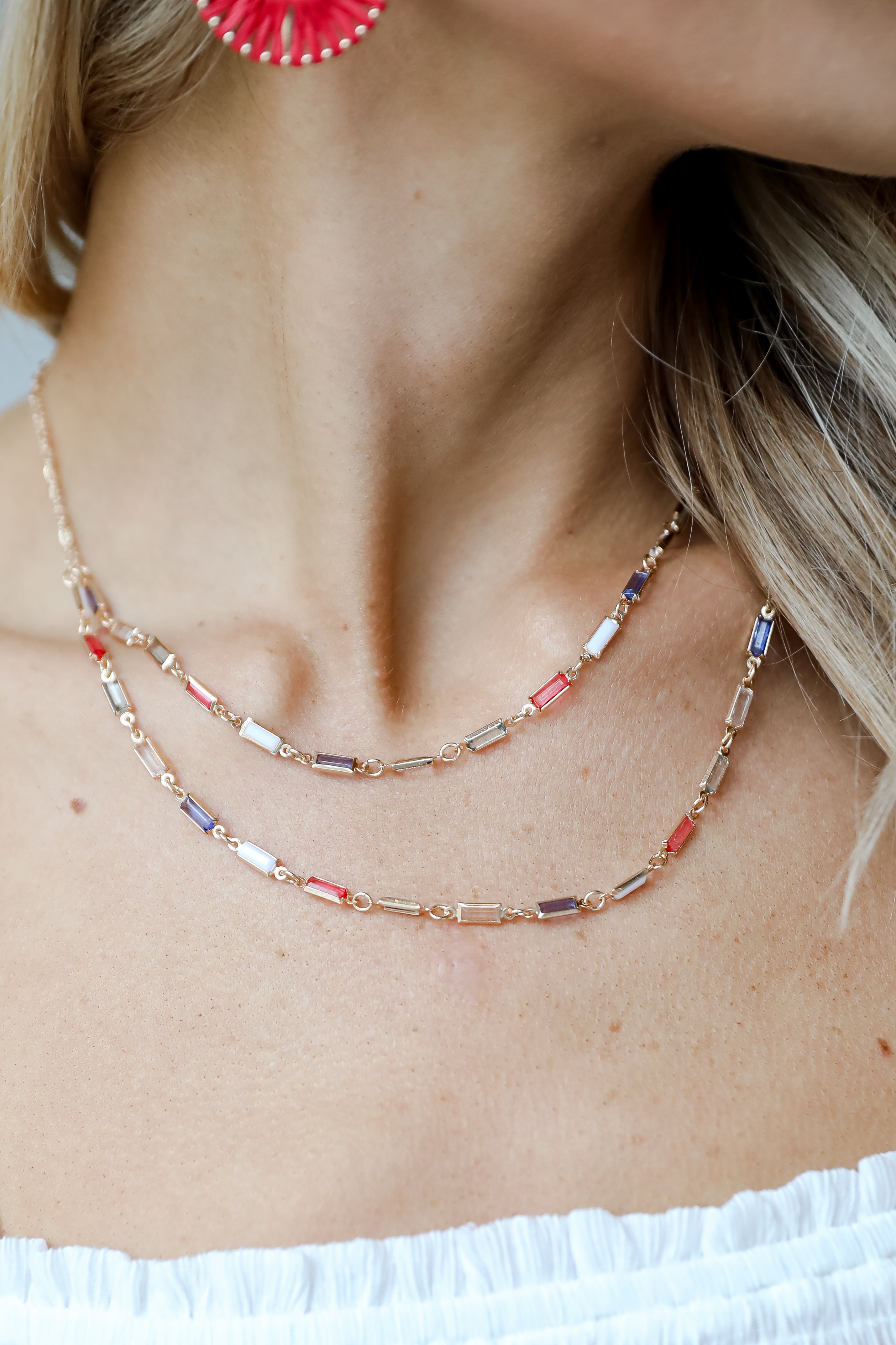 layered necklaces