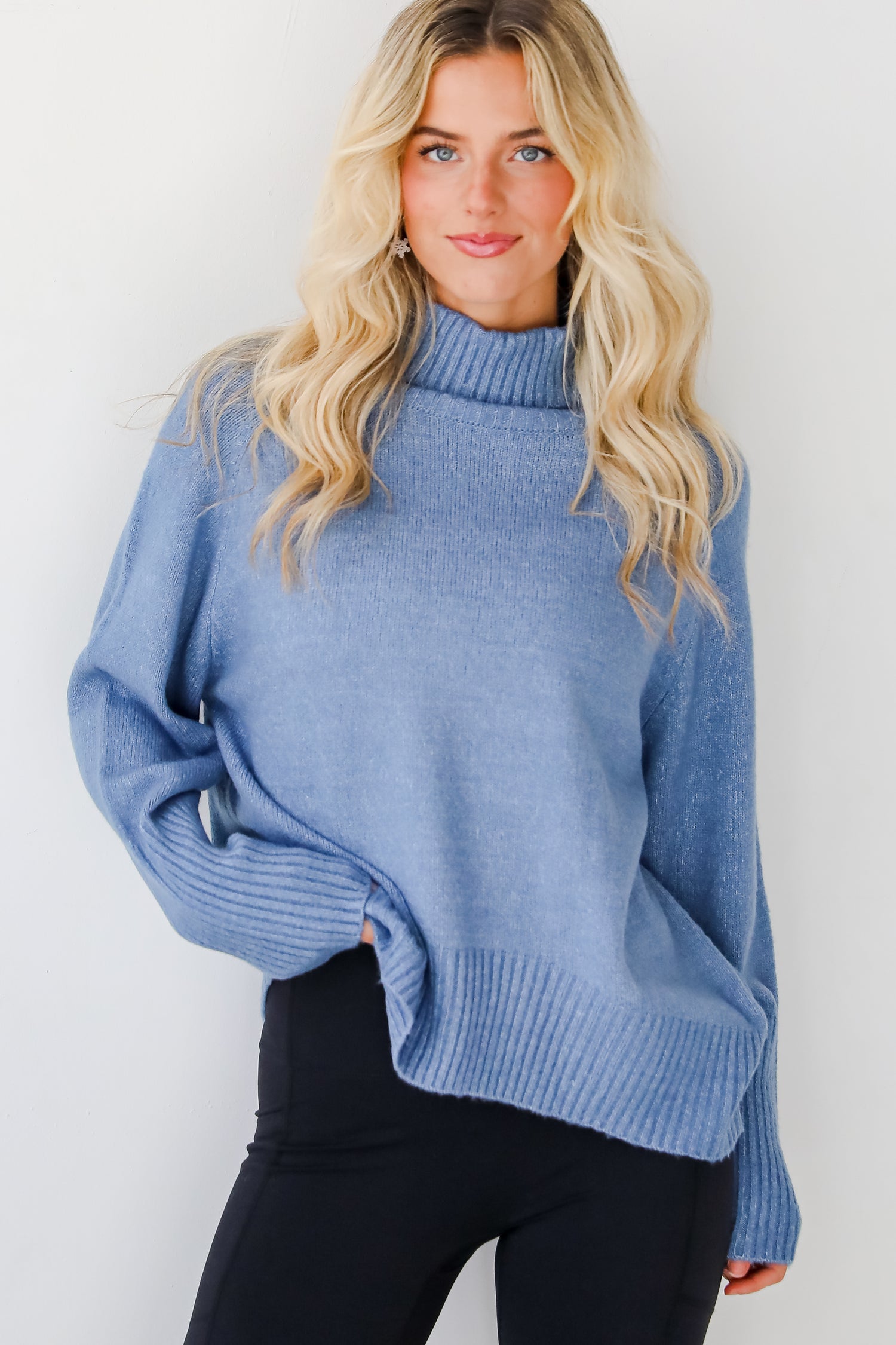 Notably Cozy Turtleneck Oversized Sweater