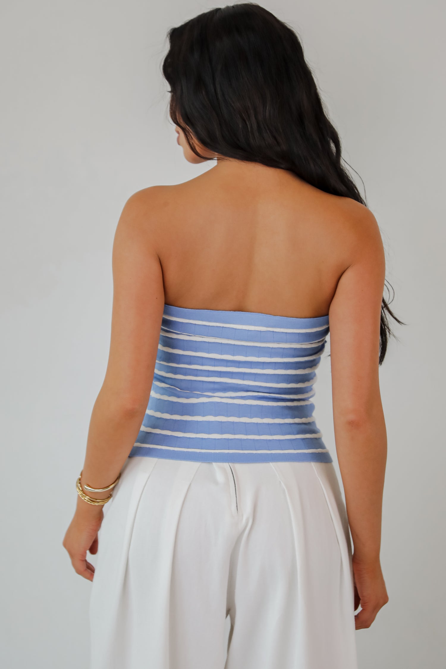 Darling Sunshine Striped Tube Top