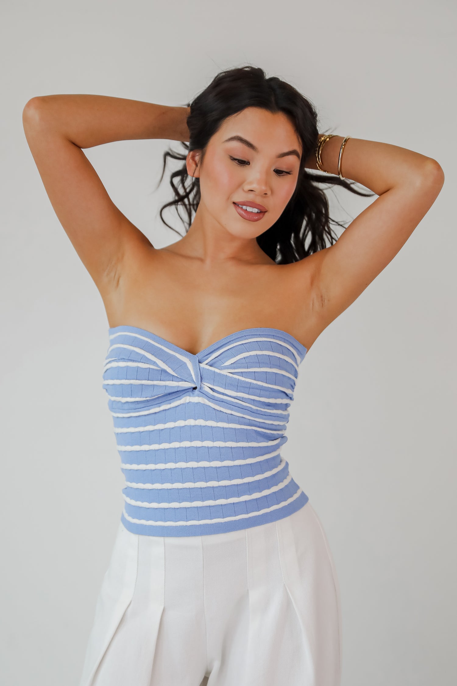 Darling Sunshine Striped Tube Top