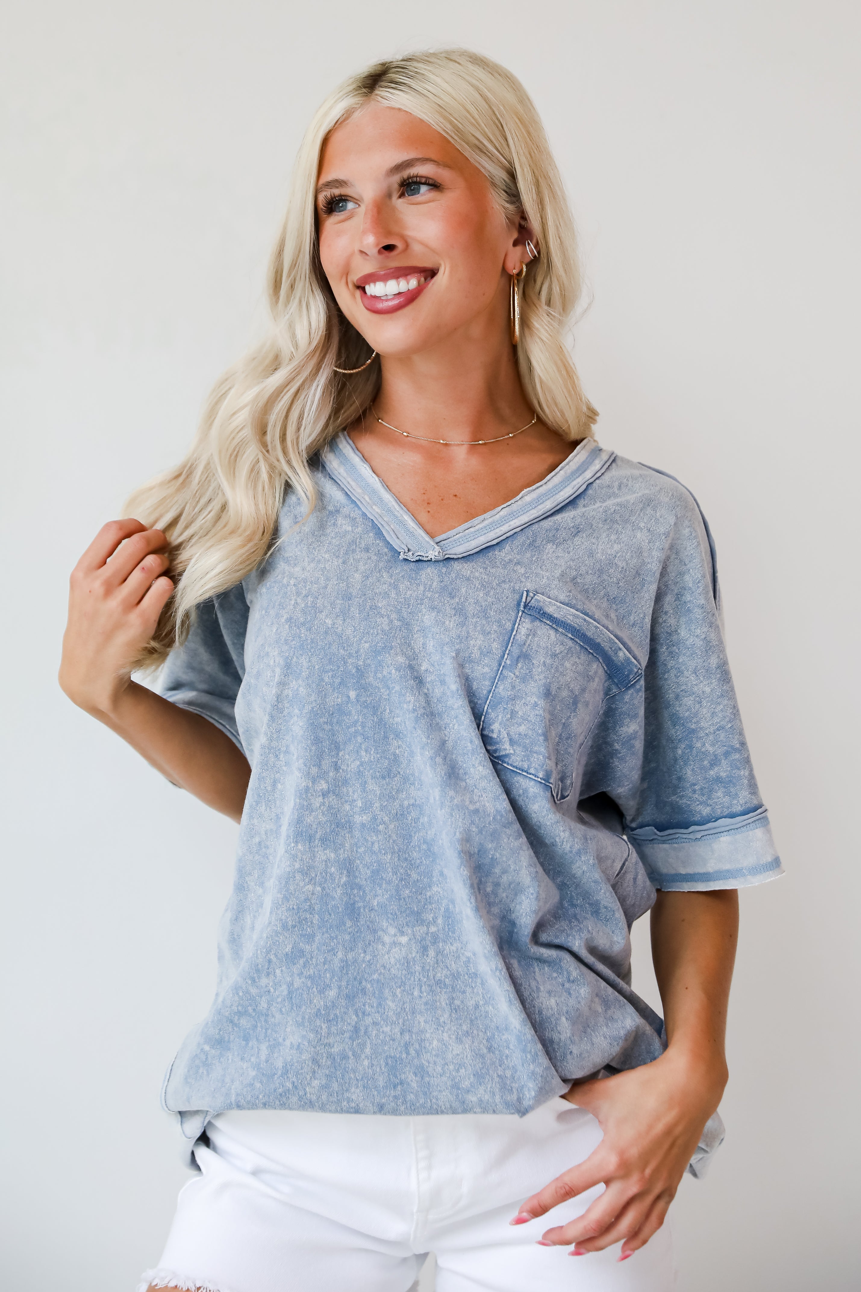 womens Denim T-Shirt Dress