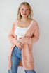 Trendy Potential Blush Bow Sweater Cardigan