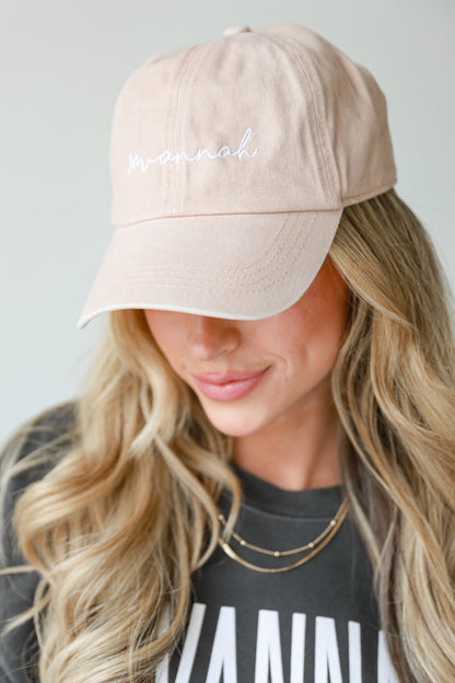 pink Savannah Embroidered Hat