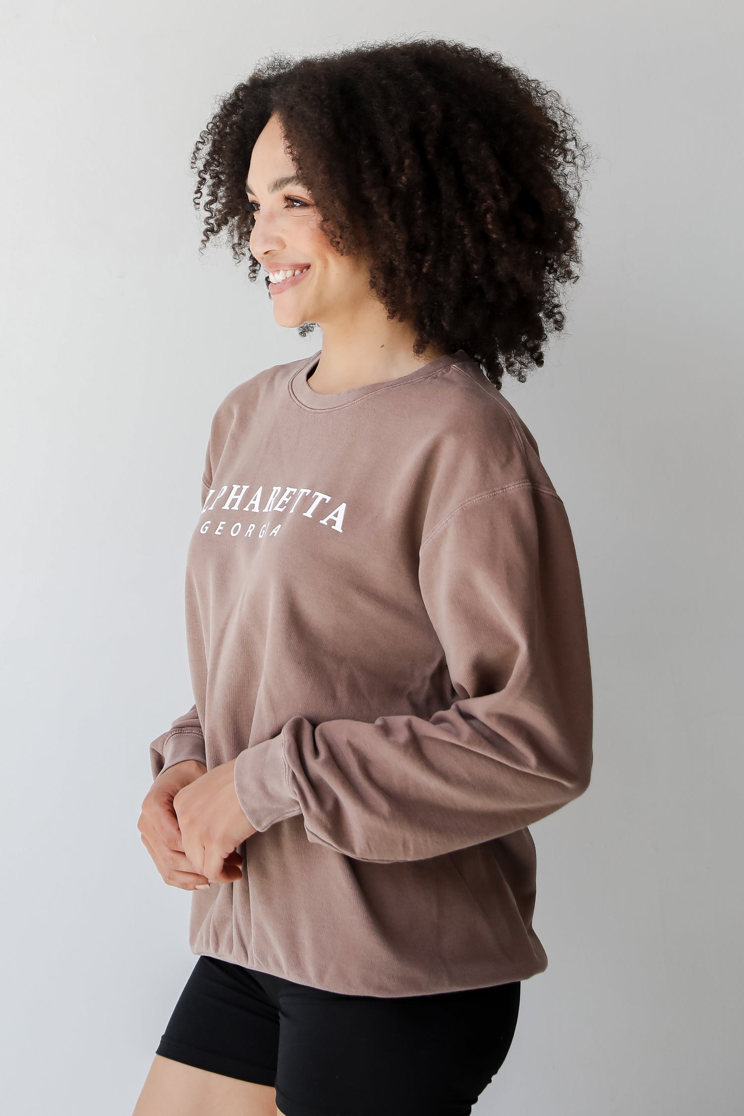 Brown Alpharetta Georgia Sweatshirt