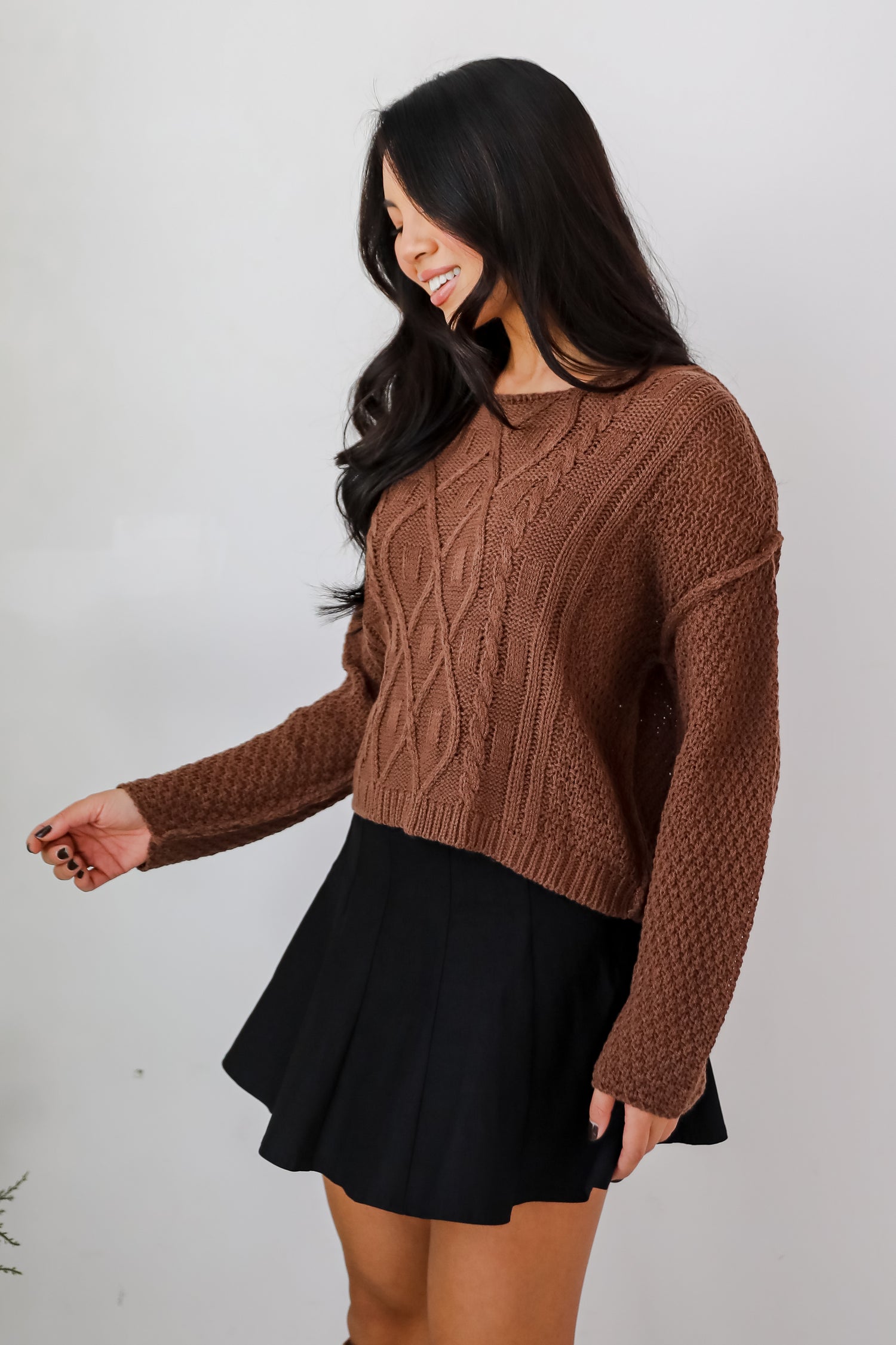 Exceptional Coziness Cable Knit Sweater